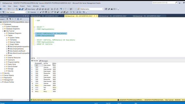 Mastering SQL with the SUM Function смотреть онлайн