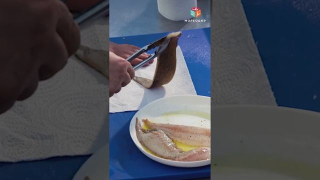 Как приготовить филе камбалы в белом винном соусе: рецепт рыбы от Сергея Лигая | МОРЕОДОР смотреть онлайн