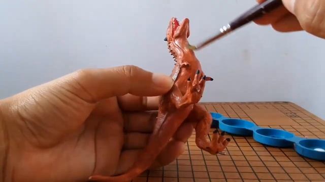 THERIZINOSAURUS VS CARNOTAURUS WITH CLAY/PLASTILINA.