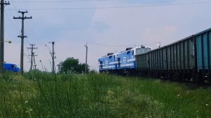 Тяжелый рудный поезд с толкачом в жаркую погоду [CFM] Ore train. Abaclia