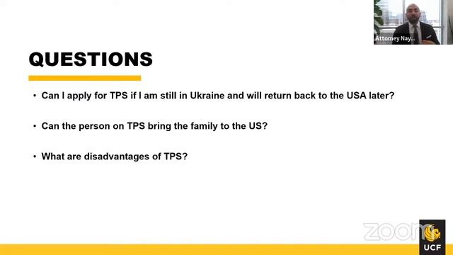 TPS for Ukrainians Information Session смотреть онлайн