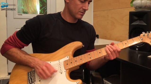 John Mayer Funk Jam - Guitar Tutorial (Tabs) смотреть онлайн