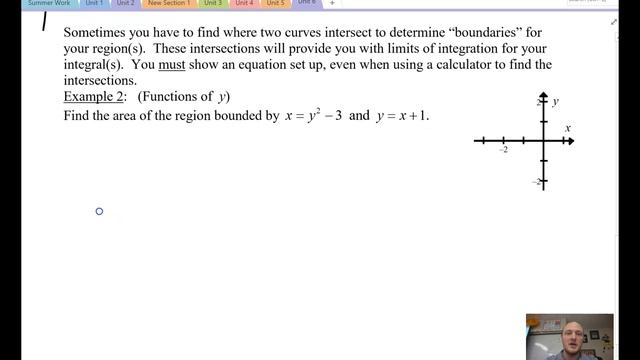 AP Calculus AB| 6-4A Finding Area Between Curves смотреть онлайн