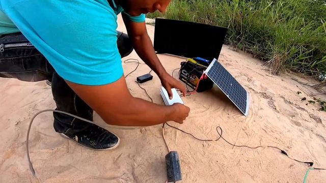 Mini sistema solar liga quase tudo até tv de 32 polegadas смотреть онлайн