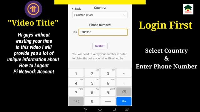 How to logout pi network account||Sign out pi network account||Pi network account logout||UT 55 смотреть онлайн