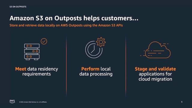 Amazon S3 on Outposts: Extending S3 Into Your on-premises Environment смотреть онлайн