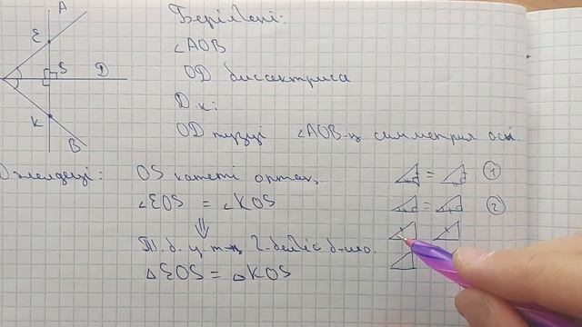 9-геометрия. Осьтік симметрия. 14-есеп. Дәлелдеу есептері. смотреть онлайн