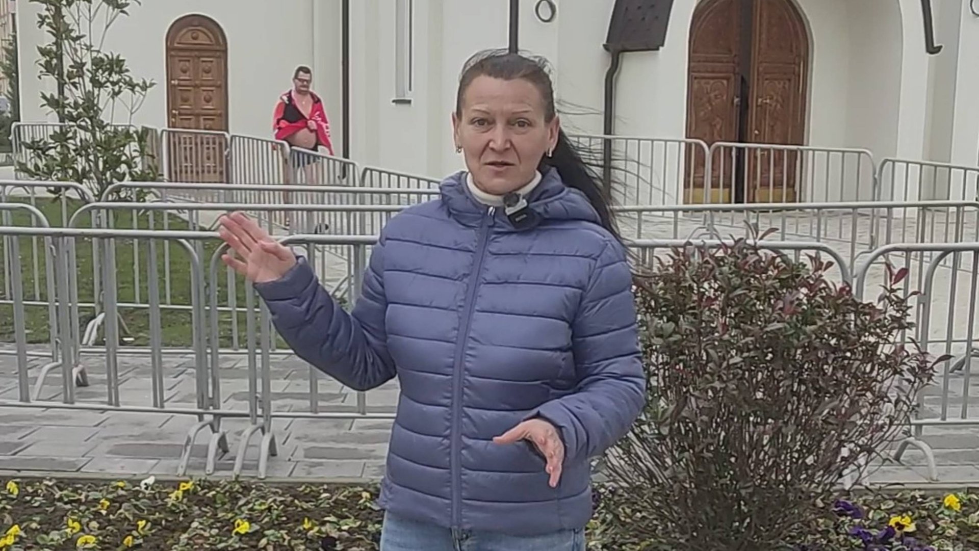 На Крещение в Крещенском парке, Анапа смотреть онлайн