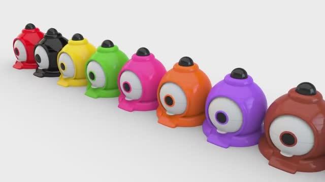 Раскраски для детей с уличными транспортными средствами - Коллекция видеороликов о цветах и цифрах смотреть онлайн