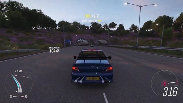 Forza Horizon 4 gameplay Mitsubishi Lancer Evolution VIII смотреть онлайн