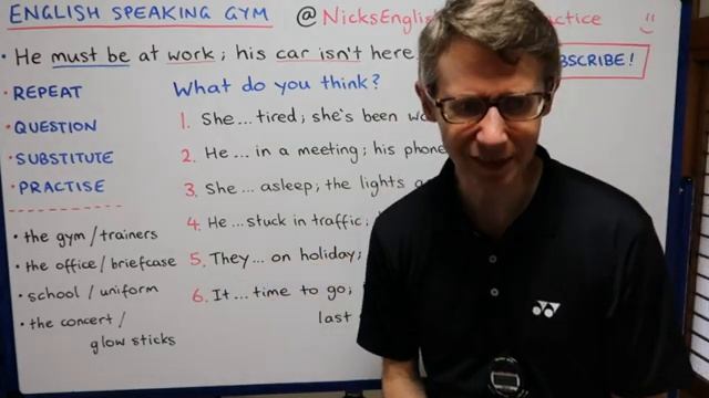 He must be... English Speaking Gym смотреть онлайн