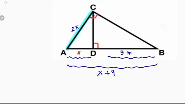 هندسة ألمانيا 🔥| اوجد طول الضلع AD في المثلث | Find the side length of the triangle смотреть онлайн