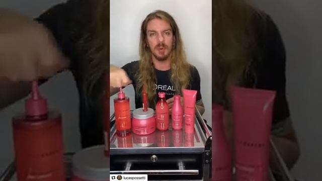 Lucas Possetti, explica a nova linha Loreal Pro Longer смотреть онлайн