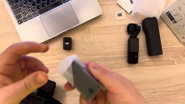 Распаковка камеры DJI OSMO POCKET 3 CREATOR COMBO / Unboxing