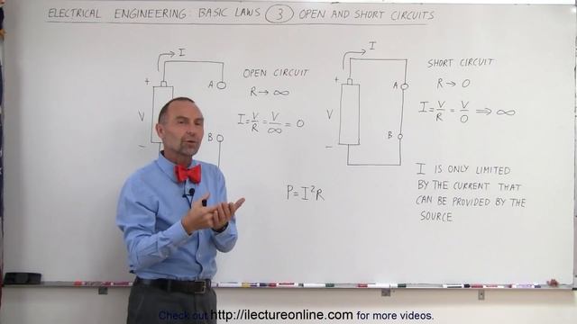 Electrical Engineering: Basic Laws (3 of 31) Open and Short Circuits смотреть онлайн