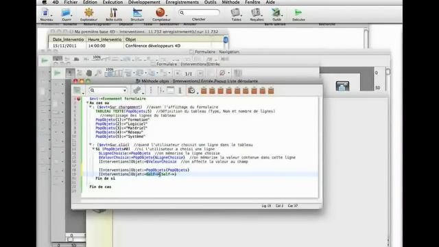 Autoformation 4D v13 : Tableaux, popup & listbox смотреть онлайн