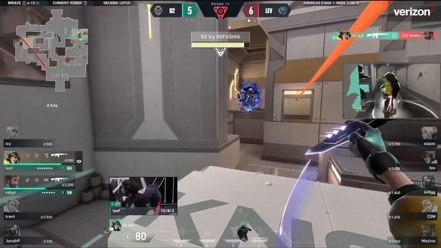 Leviatán vs G2 Esports - HIGHLIGHTS | Champions Tour 2024: Americas Stage 1 смотреть онлайн