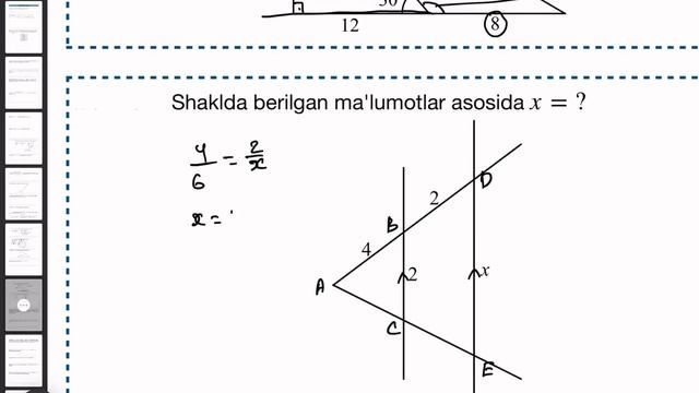 Matematikadan Attestatsiya Savollarining Yechimi. 3-qism. 2024-yil. 26-aprel