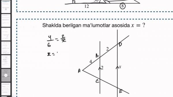 Matematikadan attestatsiya savollarining yechimi. 3-qism. 2024-yil. 26-aprel