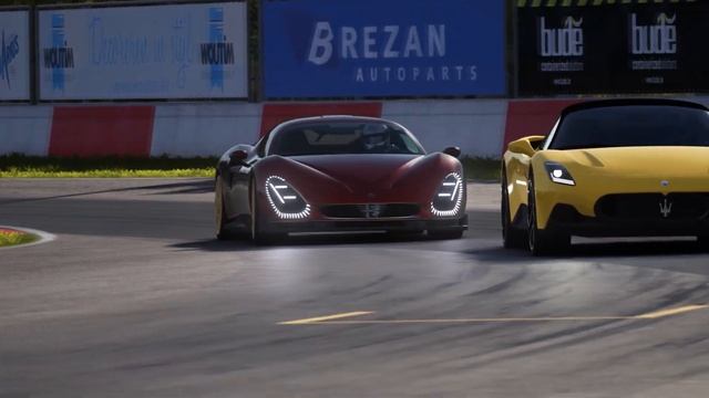Alfa Romeo 33 Stradale 2024 vs Maserati MC20 2021 at Zolder смотреть онлайн