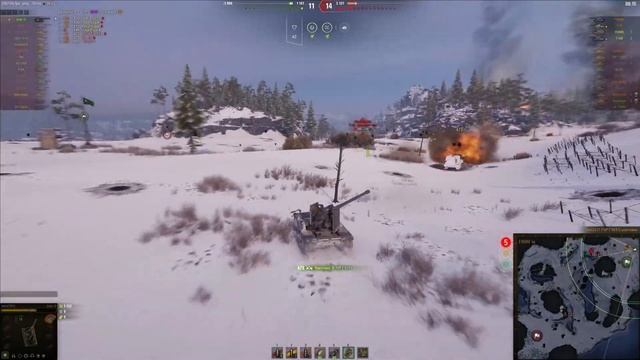 WOT за 30 сек. #133 | Grille 15 - Kills 10 * Damage 8872 - World of Tanks смотреть онлайн