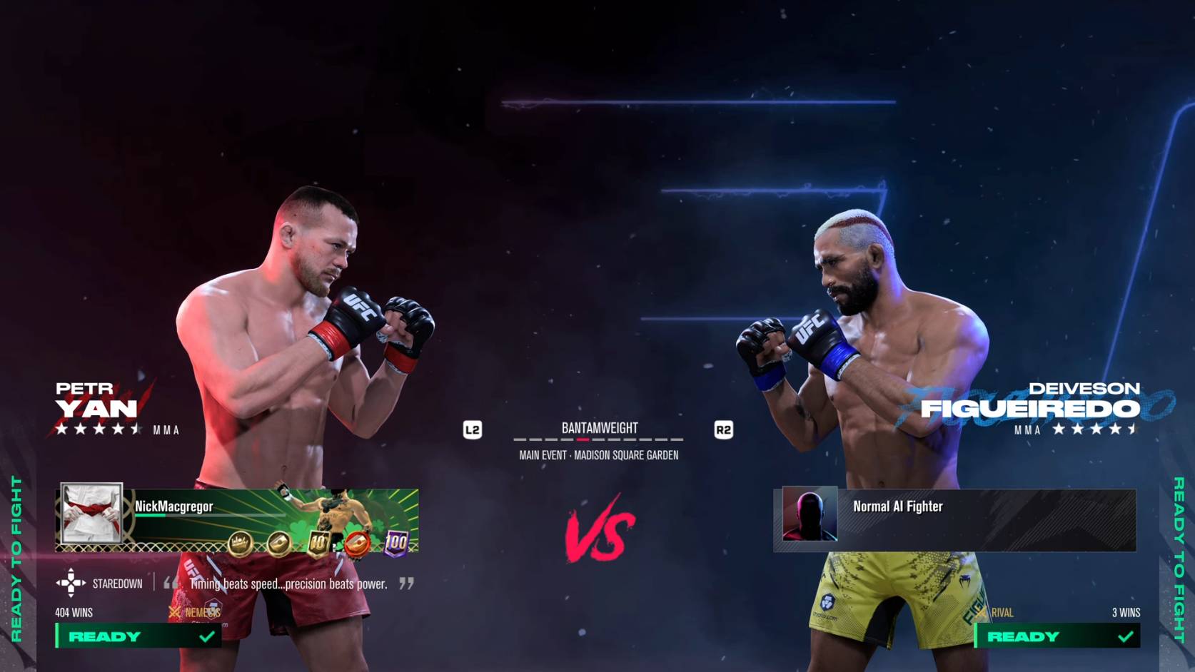 Peter Yan VS Deiveson Figueiredo (EA SPORTS™ UFC® 5)