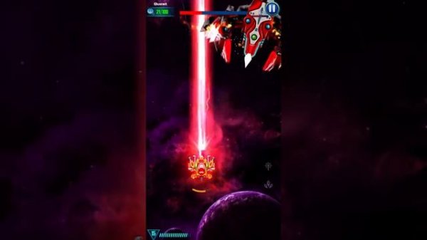 Apache Boss + Level 136 Galaxy Attack Alien Shooter