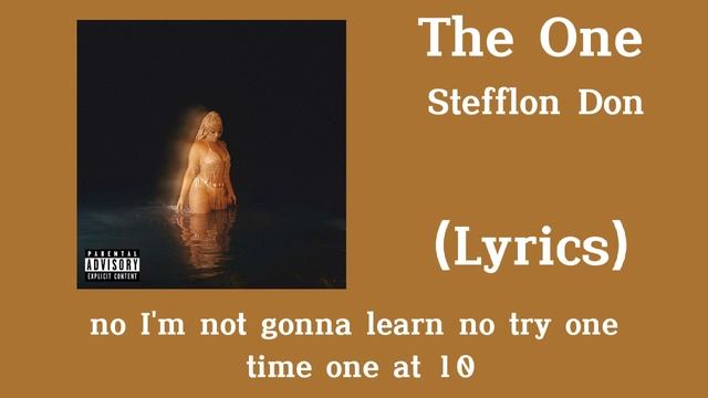 Stefflon Don - The One (Lyrics) смотреть онлайн