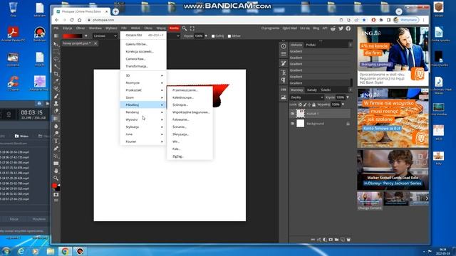 Photopea-efekt sopla lodu-tutorial. смотреть онлайн