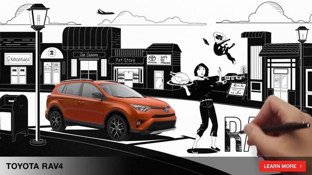 Smart Key Comes in Handy | The 2016 Toyota RAV4 SUV | Toyota смотреть онлайн