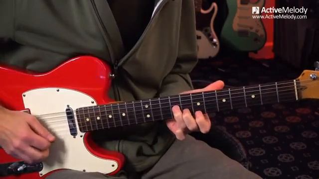 Minor key blues - electric lead guitar lesson - Jam track by Quist! - Guitar Lesson EP600 смотреть онлайн