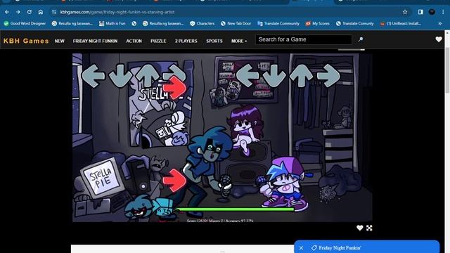 FNF Starving Artist Aspirer 100% смотреть онлайн
