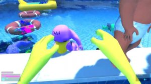 🏊 POOL BABY ALPHABET LORE (A-Z) FAMILY LOWERCASE SPARTAN KICKING Garry's Mod