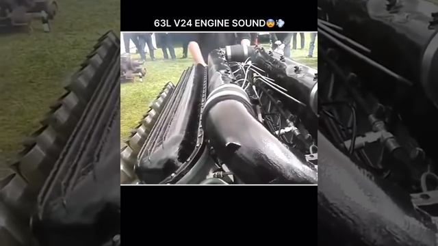 63L V24 Engine Sound 😯😱 #trending #viralvideo #ytviral #v24 #engine