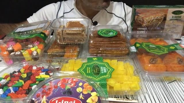 Azerbaijani Sweets 🍭🇦🇿| Oriental Desserts🧁| Sheki Baklava | Turkish 🇹🇷 Bamye | ASMR | MUKBANG смотреть онлайн