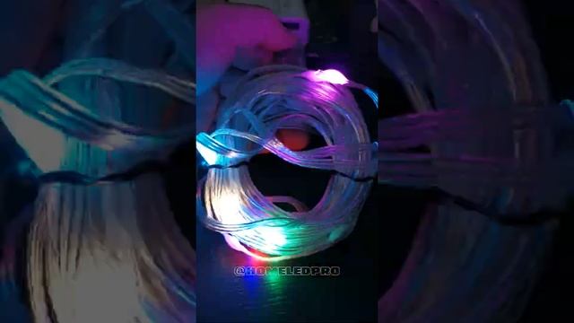 Waterproof Pixel RGB Fairy Light StringSmart APP & Remote Control 5m 10m 20m смотреть онлайн