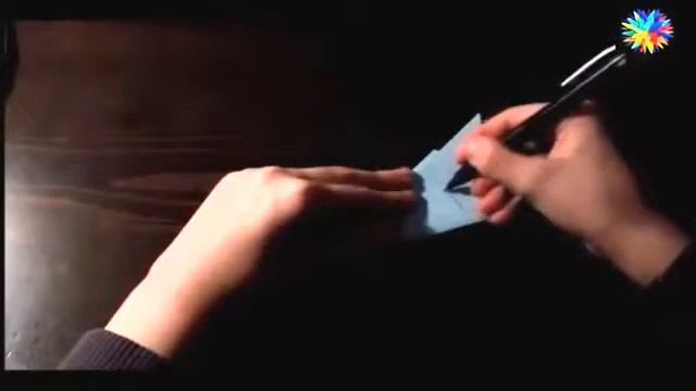 Оригинальная снежинка из бумаги смотреть онлайн