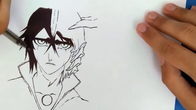 Speed Drawing Ulquiorra Cifer - Anime Drawing