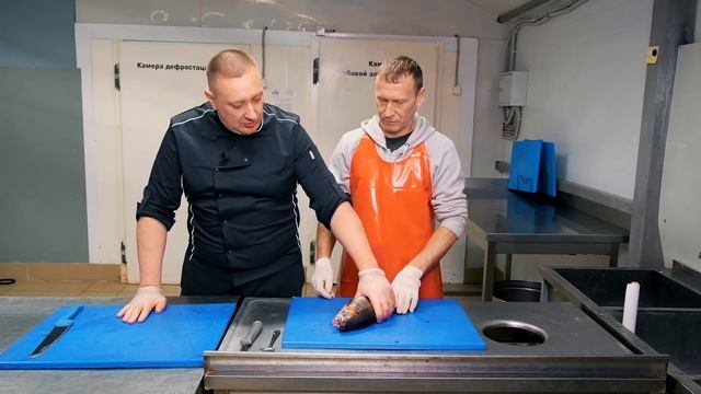 Цех переработки рыбы: «Разделка осетра и форели» смотреть онлайн