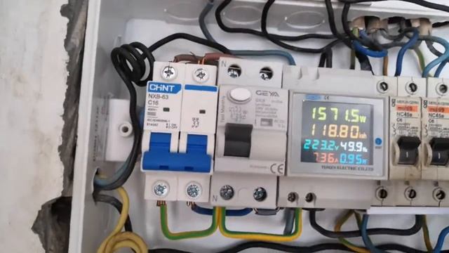 Penampakan ELCB Geya Yg Sdh Terpasang