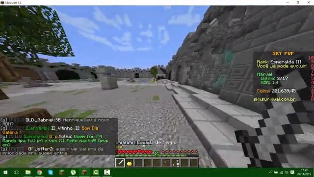 HACK: FF /SKY PVP/ Nick:Rafa GamerPT e MidasPvP смотреть онлайн