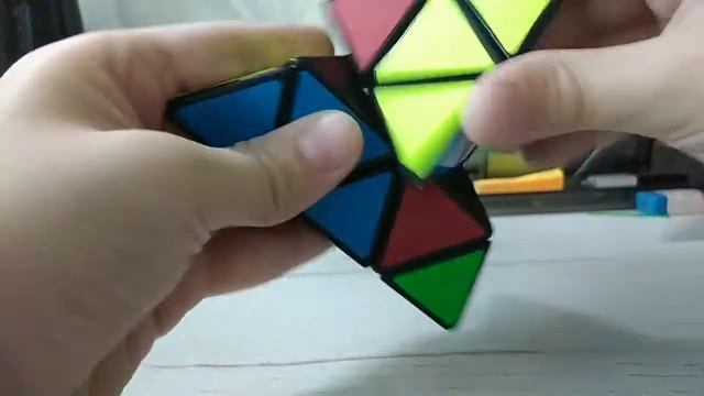 как собрать кубик рубика треугольник 3на3