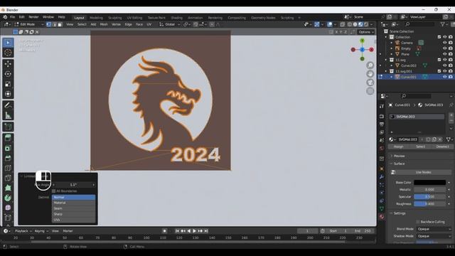 Как сделать из картинки 3Д модель в программе Blender смотреть онлайн