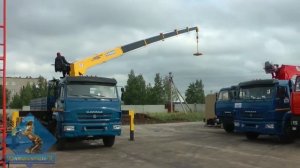 Бортовой Камаз-65117 с КМУ Soosan SCS 746L