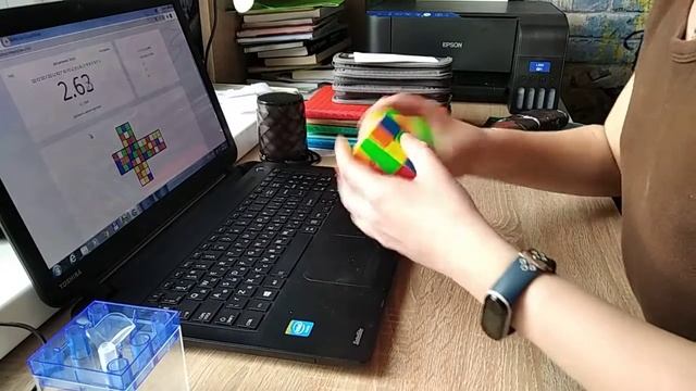 Соревнования по Кубику Рубика 3x3. 09.03.2022 смотреть онлайн