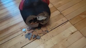 Разбиваем копилку через 3 года. Копилка 15 кг. денег.