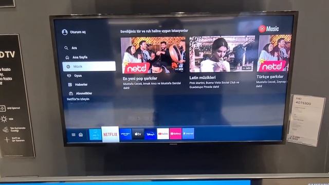 #Samsung 40T5300 Full HD 40" 102 Ekran Uydu Alıcılı Smart LED İNCELEMESİ смотреть онлайн