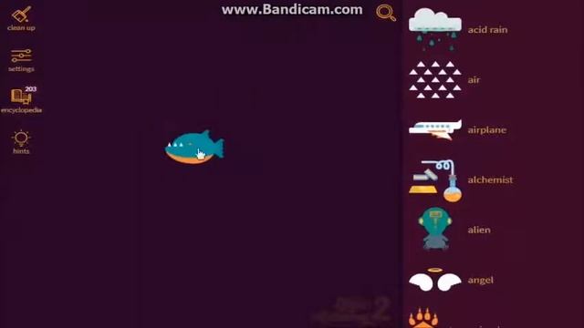LITTLE ALCHEMY 2- how to make PIRANHA смотреть онлайн
