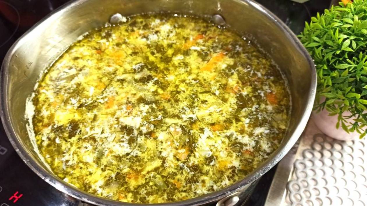 Неповторимый аромат и вкус супа! Щавелевый суп с яйцом и зимой варю.Похлебка со щавелем-зелёный борщ смотреть онлайн