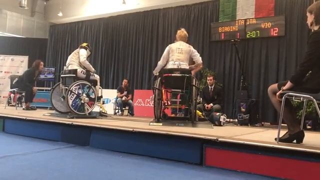 Finale Bebe Vio contro Alessia Biagini смотреть онлайн